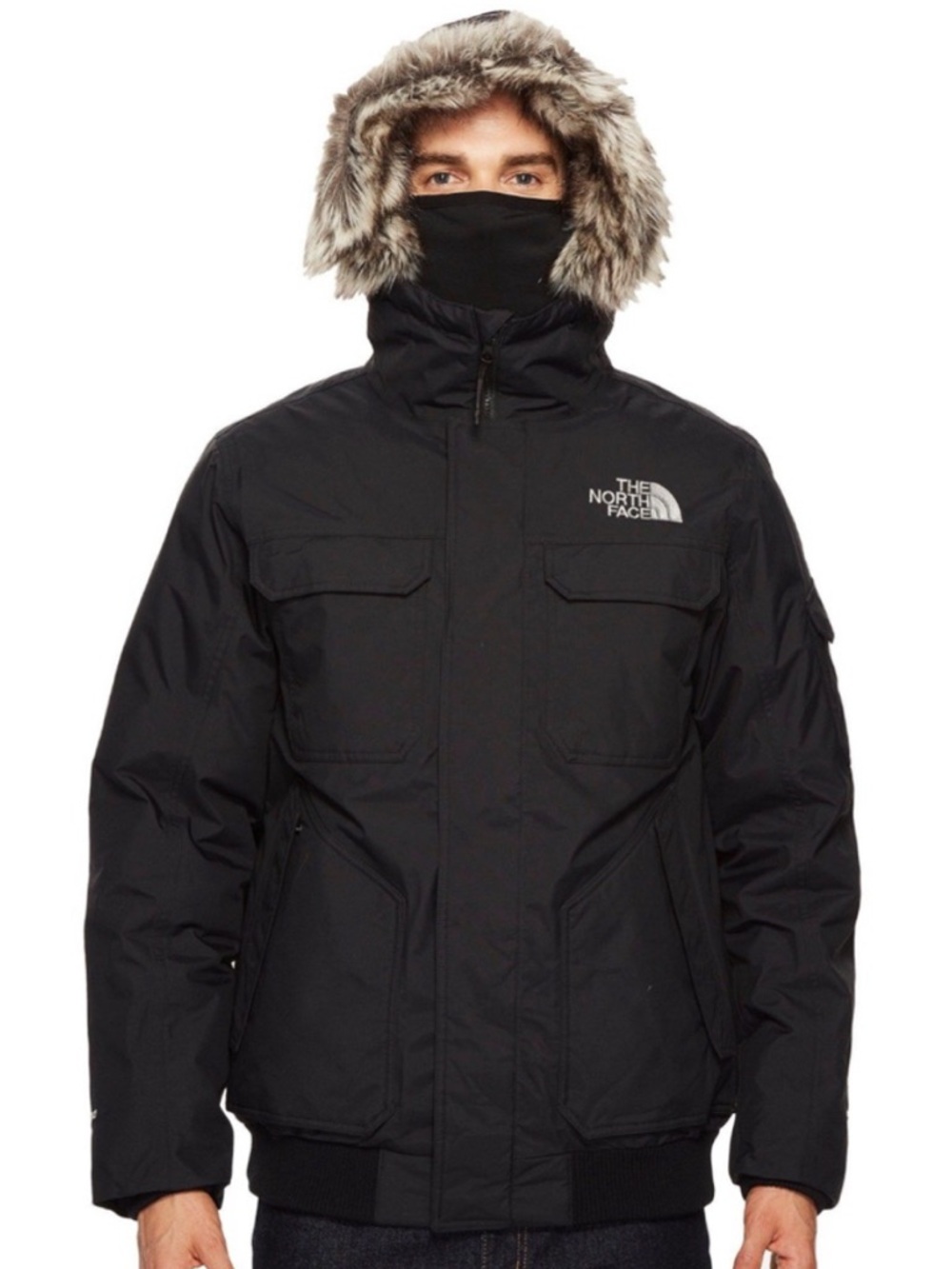 The North Face Gotham Parka III Mens Lg Goose Down 550 Dryvent Jacket Coat NWOT